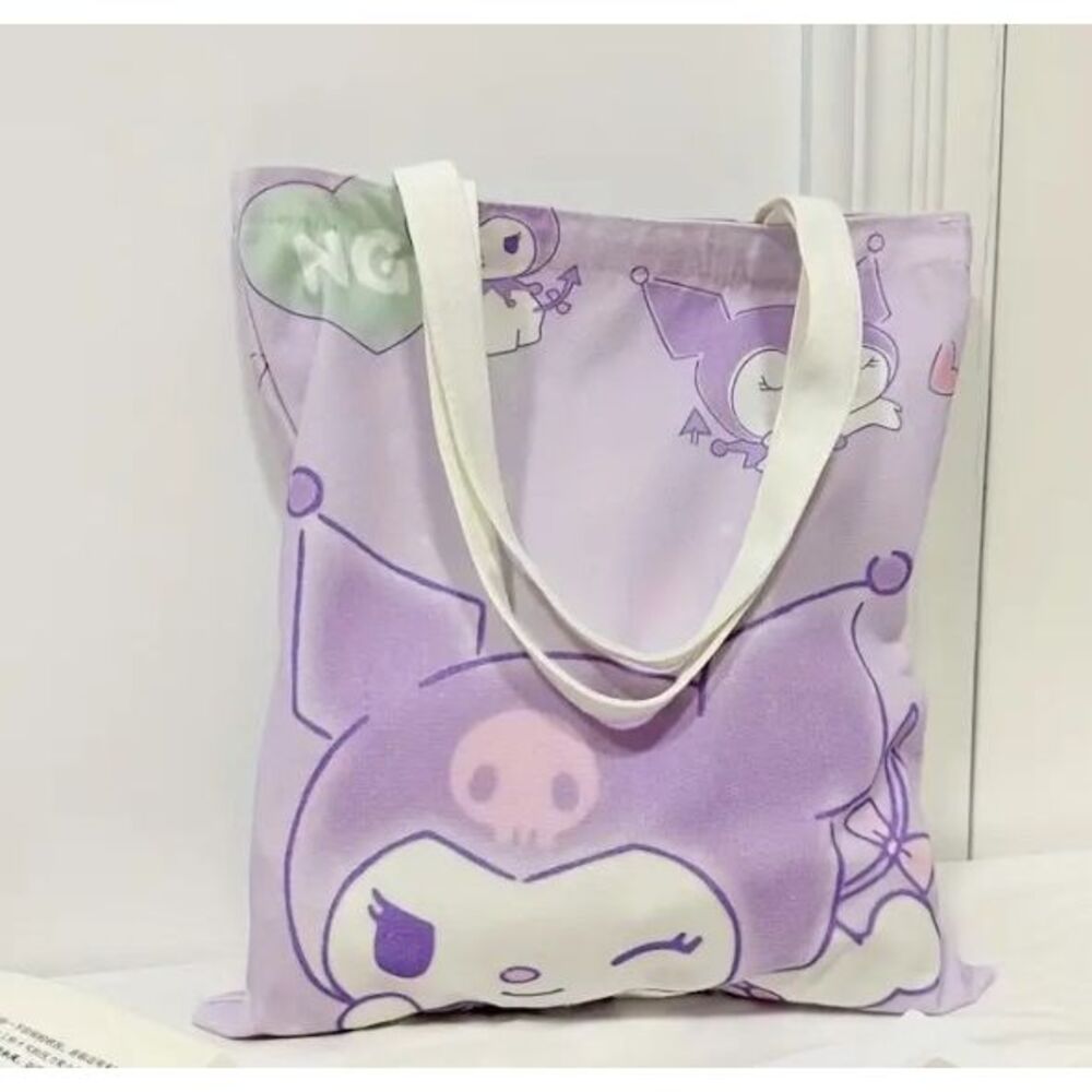 Kuromi Grocery Casual Tote Bag‎ New